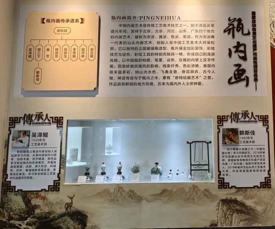 Guangdong inner painting exhibition at Shantou Cultural Center